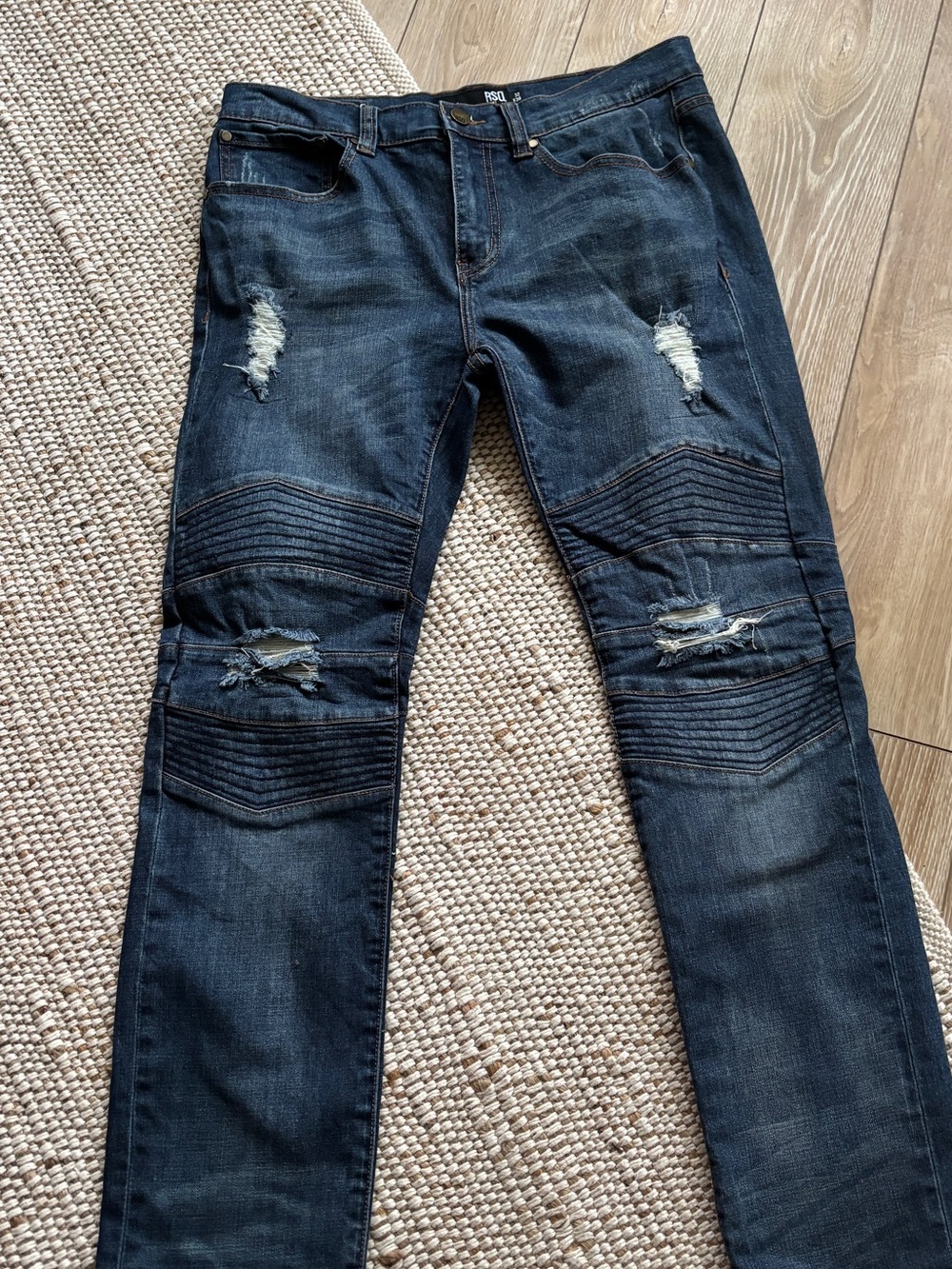 Men's RSQ London Skinny Dark Jeans Size 32 x30